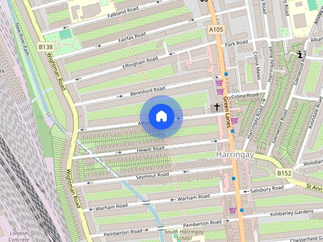 House for rent in Harringay, Greater London