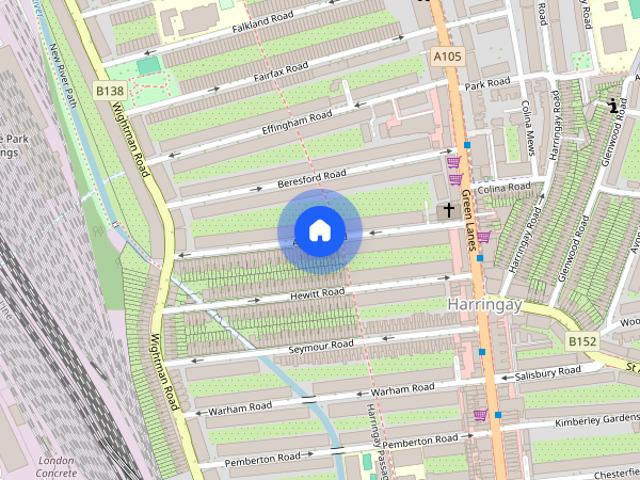 House for rent in Harringay, Greater London