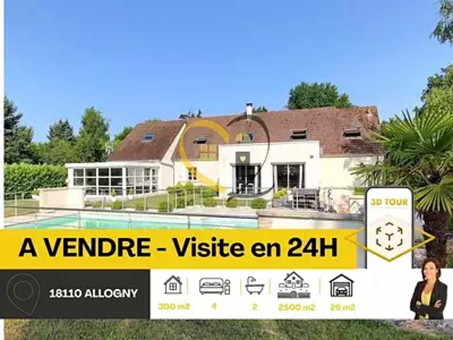 Maison vente à Bourges, Allogny