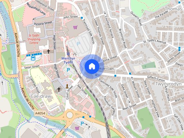House for rent in Town, Merthyr