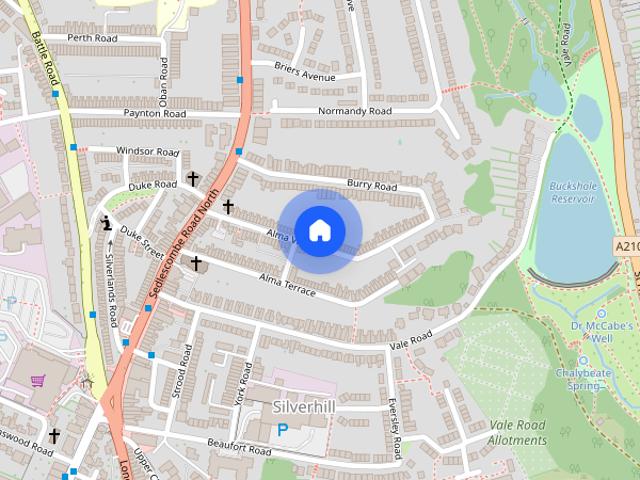 House for rent in St Leonards, Hastings