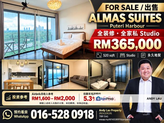 Condominium for sale in Puteri Harbour, Iskandar Puteri