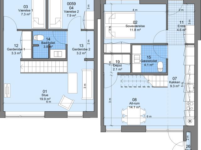 Villa til leje i Svendborg