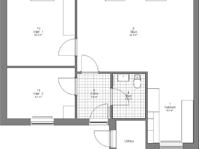 Villa til leje i Vissenbjerg, Assens