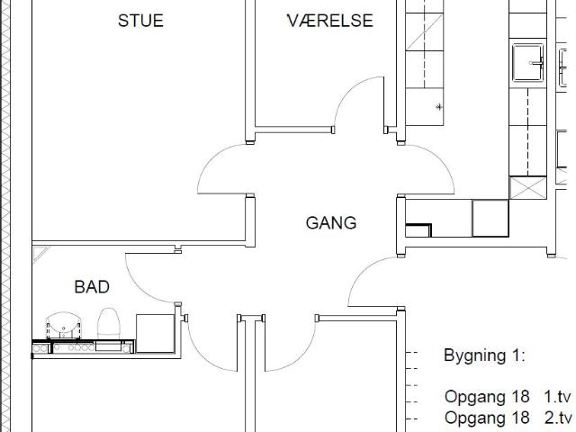 Lejlighed til leje i Assens