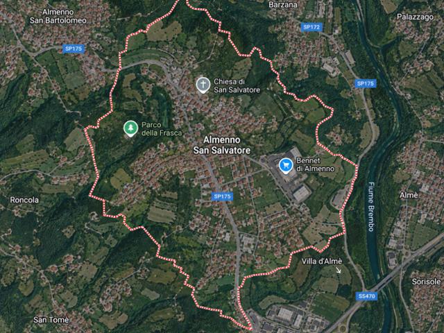 Appartamento in affitto a Almenno San Salvatore, Bergamo