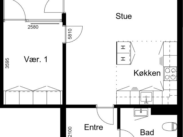 Lejlighed til leje i Sønderborg