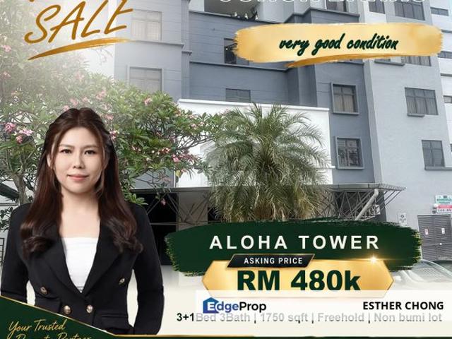 Condominium for sale in Aloha Towers, Johor Bahru