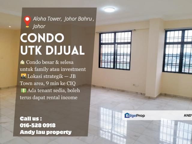 Condominium for sale in Johore Bahru, Johor