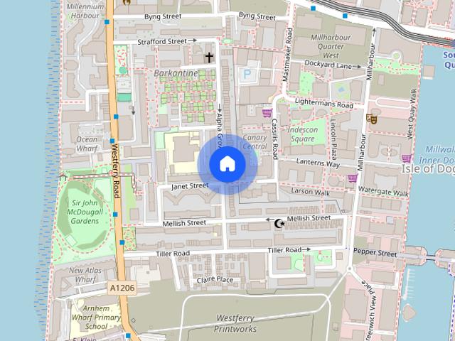 House for rent in Isle Of Dogs, Greater London