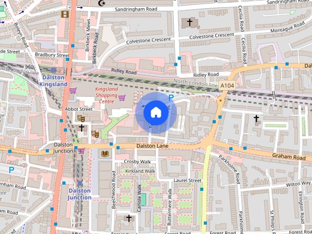 Apartment for rent in Dalston, De Beauvoir Town