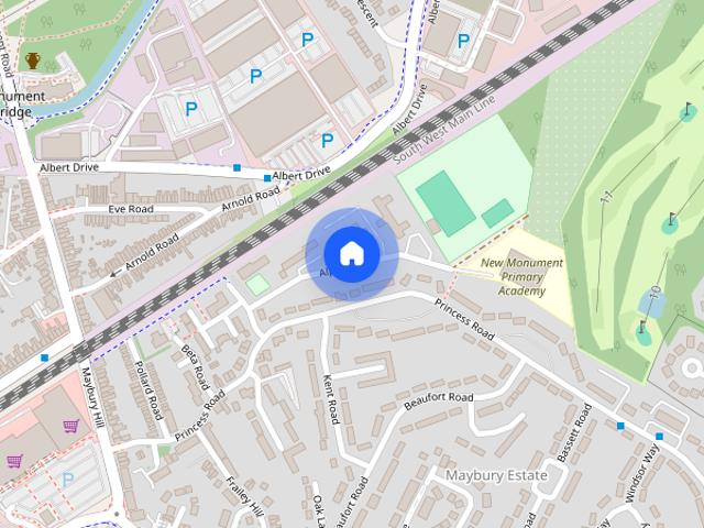 Apartment for rent in Sheerwater, Woking
