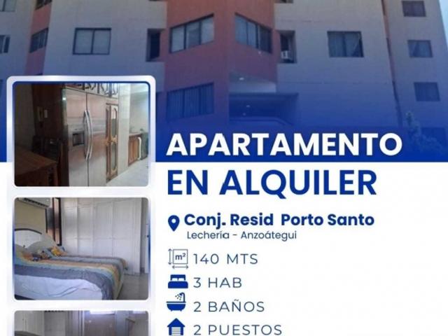 Apartamento en alquiler en Diego Bautista Urbaneja, Amazonas