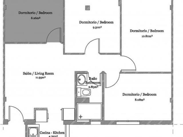 Habitación en alquiler en Nucleo Residencial Virgen de la Esperanza, Sevilla