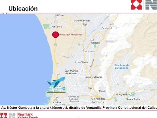 ALQUILER ALMACEN LOGISTICO NESTOR GAMBETA KM. 8 CALLAO 5,000 M2