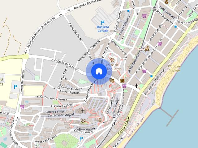 Casa en alquiler en la Marina Baixa, Valencia