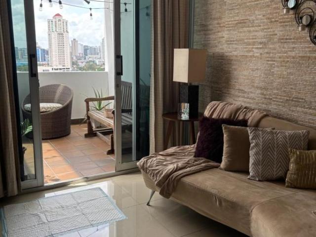 Alquiler de apartamento amoblado en san francisco, panamá