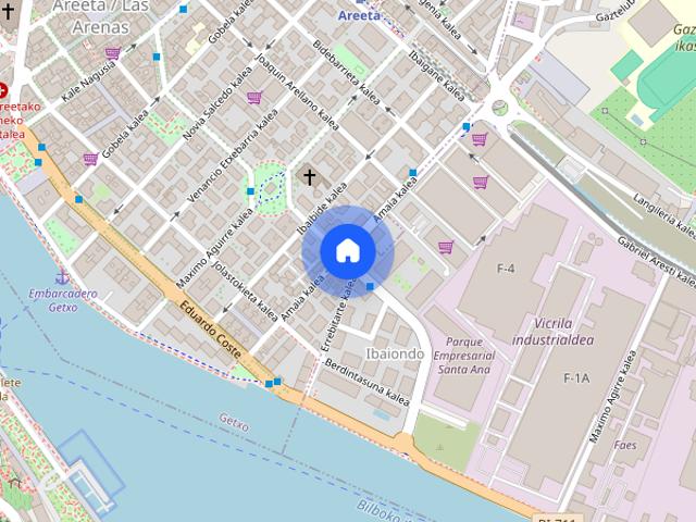 Casa en alquiler en Areeta, Getxo