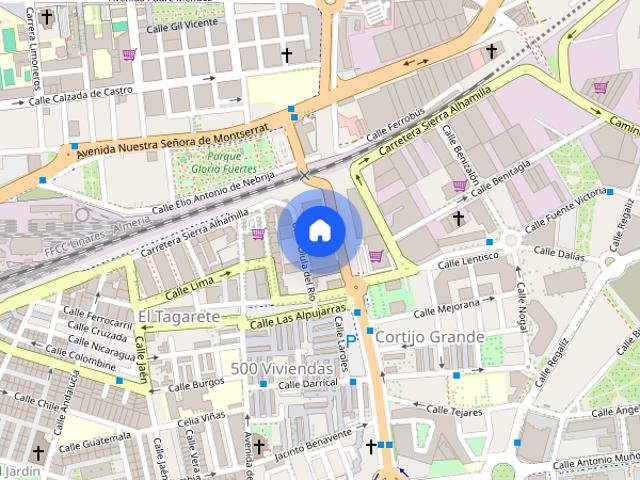 Casa en alquiler en 500 Viviendas, Almería