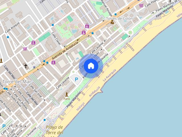 Estudio en alquiler en Torre del Mar, La Axarquía