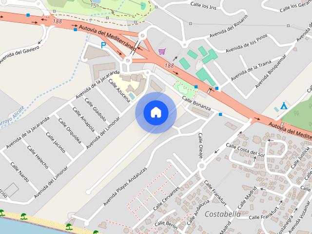 Estudio en alquiler en Rícmar, Costa del Sol Occidental