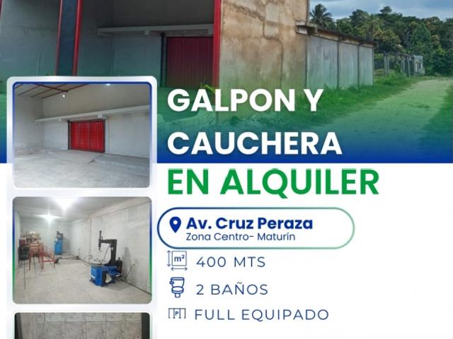 Galpón en alquiler en Maturin, Monagas