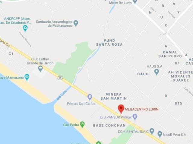 Alquiler de Local Industrial en Lurin 10,000 m2