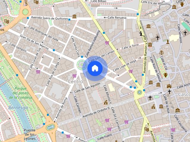 Apartamento en alquiler en Centro, León