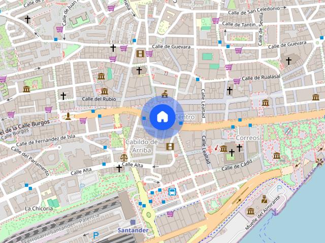 Apartamento en alquiler en Centro, Santander