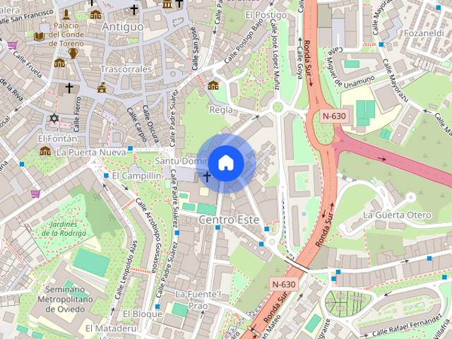 Apartamento en alquiler en Santo Domingo, Oviedo