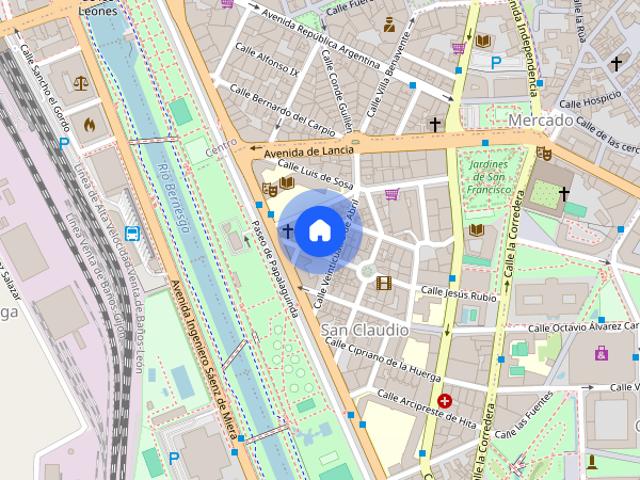 Apartamento en alquiler en San Claudio, León