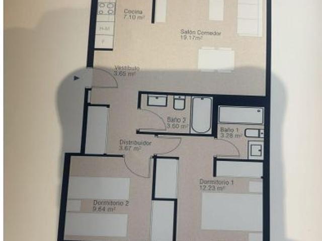 Piso en alquiler en Sant Agustí, l'Alacantí