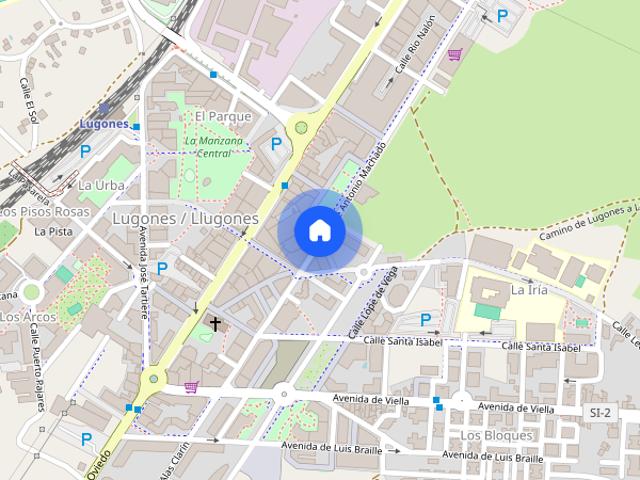 Apartamento en alquiler en El Parque, Siero