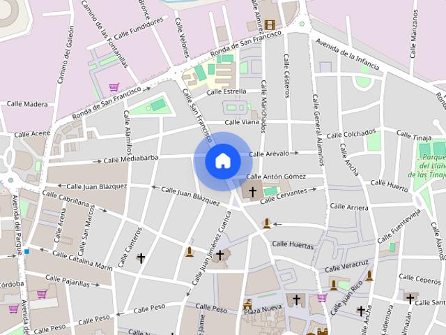 Apartamento en alquiler en Zona 2 (Centro y San Francisco), Lucena