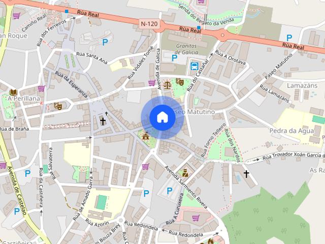Apartamento en alquiler en Ponteareas, O Condado