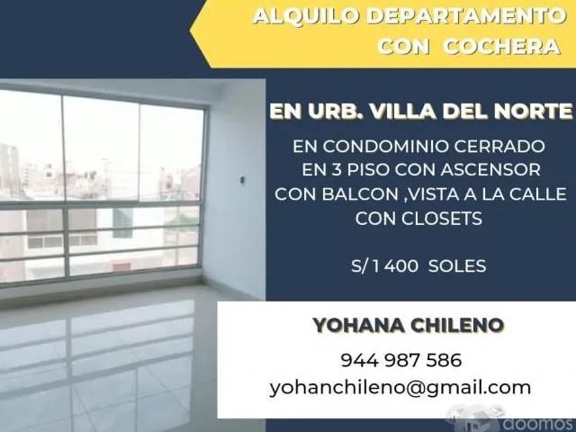Departamento alquiler en Chiclayo