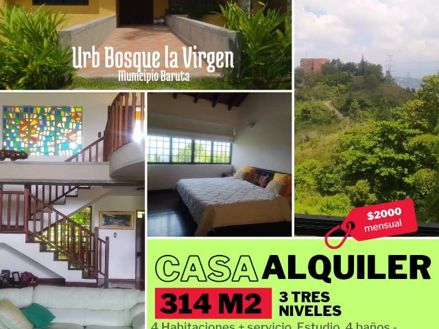 Casa en alquiler en Caracas, Baruta