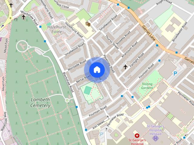 House for rent in Summerstown, Greater London