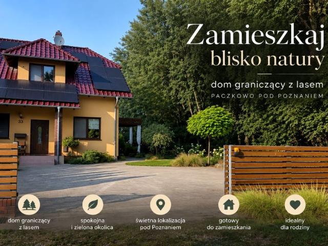 Dom na sprzedaż w Paczkowo, powiat poznański
