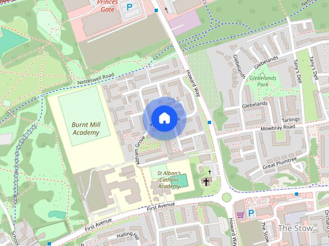 House for rent in The Stow, Harlow