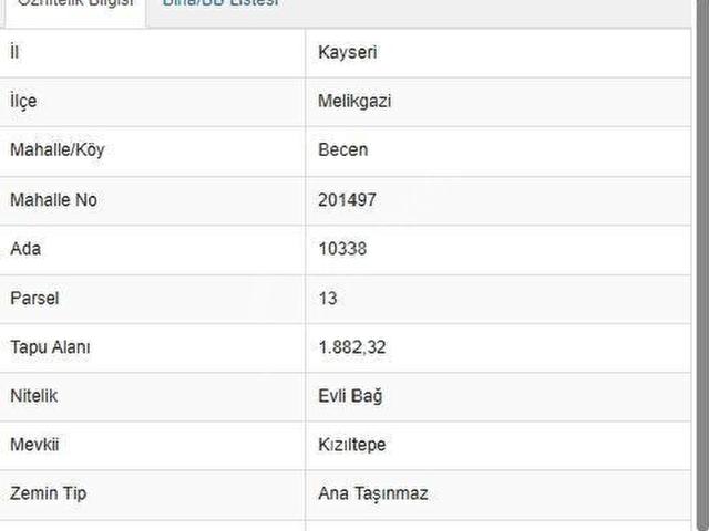 Melikgazi, Kayseri içerisinde satılık Arsa