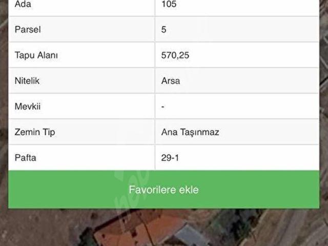 Macun, Beypazarı içerisinde satılık Arsa