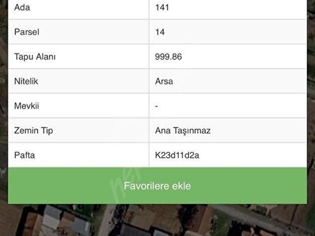 Uşak Merkez içerisinde satılık Arsa
