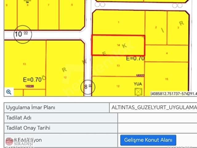Aksu, Antalya içerisinde satılık Arsa