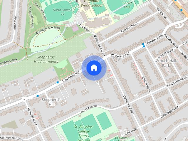Apartment for rent in Shepherd's Hill, Crouch End