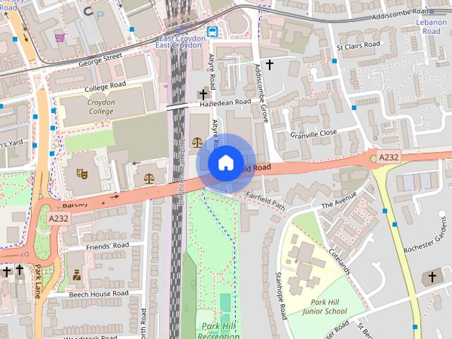 Apartment for rent in London Borough of Croydon, Addiscombe