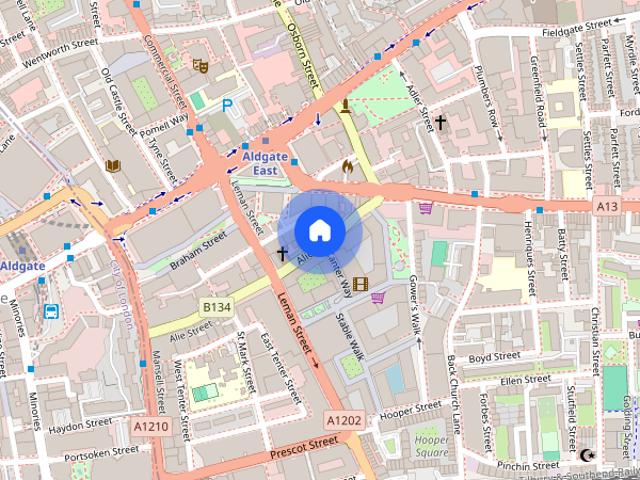 Apartment for rent in Spitalfields, Whitechapel