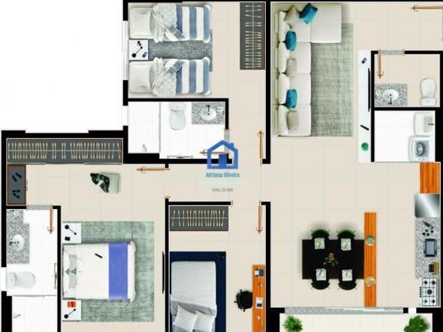 Apartamento venda em Goiânia, Setor Pedro Ludovico
