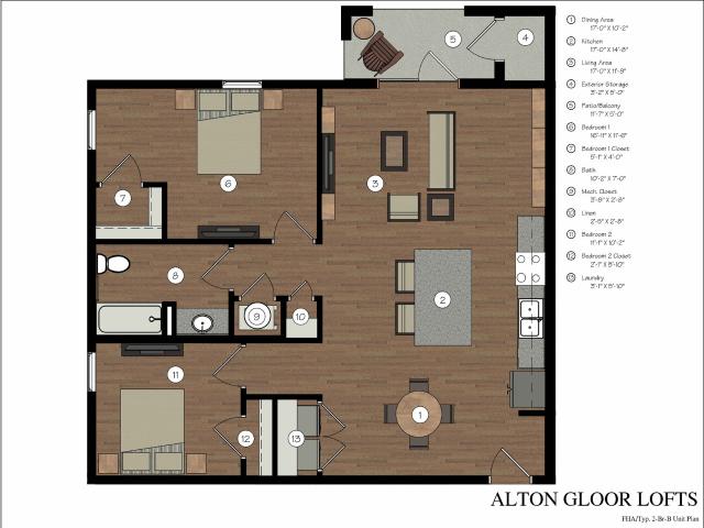 Apartment for rent in Brownsville