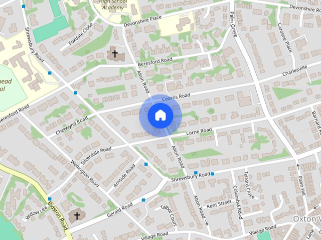 Apartment for rent in Claughton, Oxton